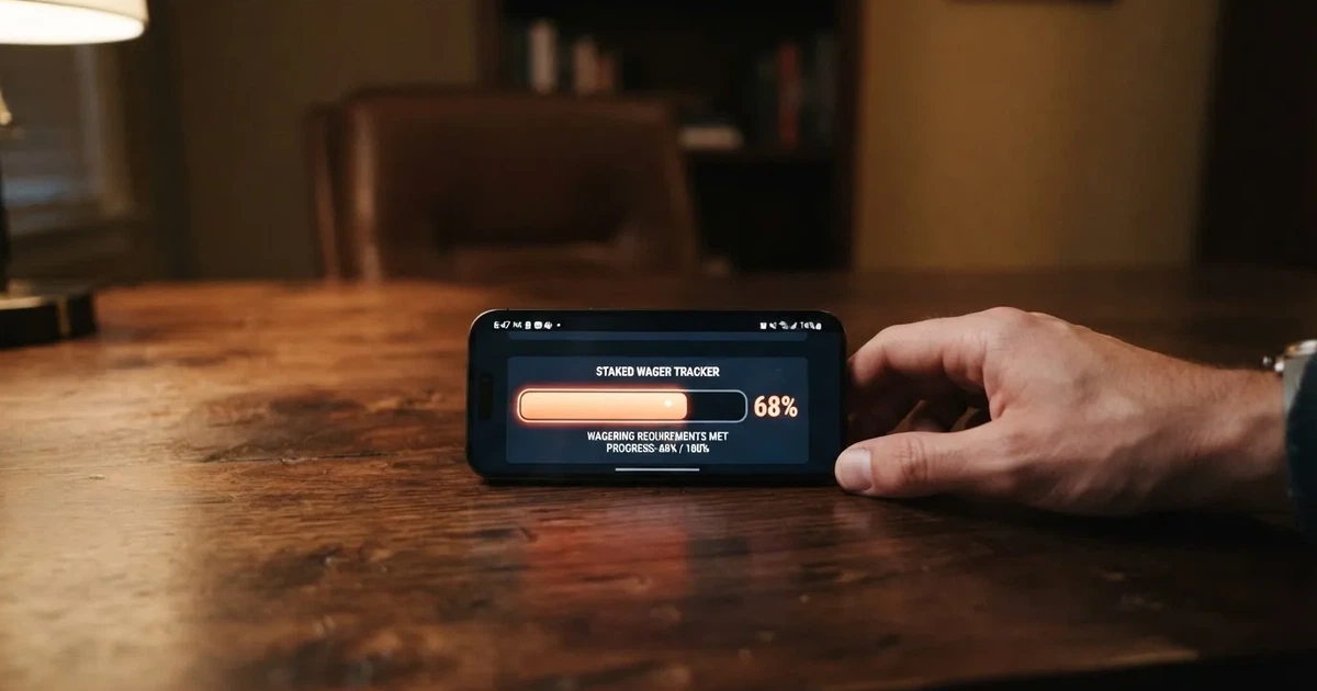 Bildschirmausschnitt mit einem Fortschrittsbalken und Prozentanzeige auf einem Smartphone.